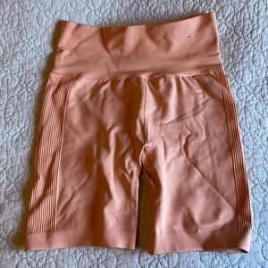Orange small workout shorts forever 21